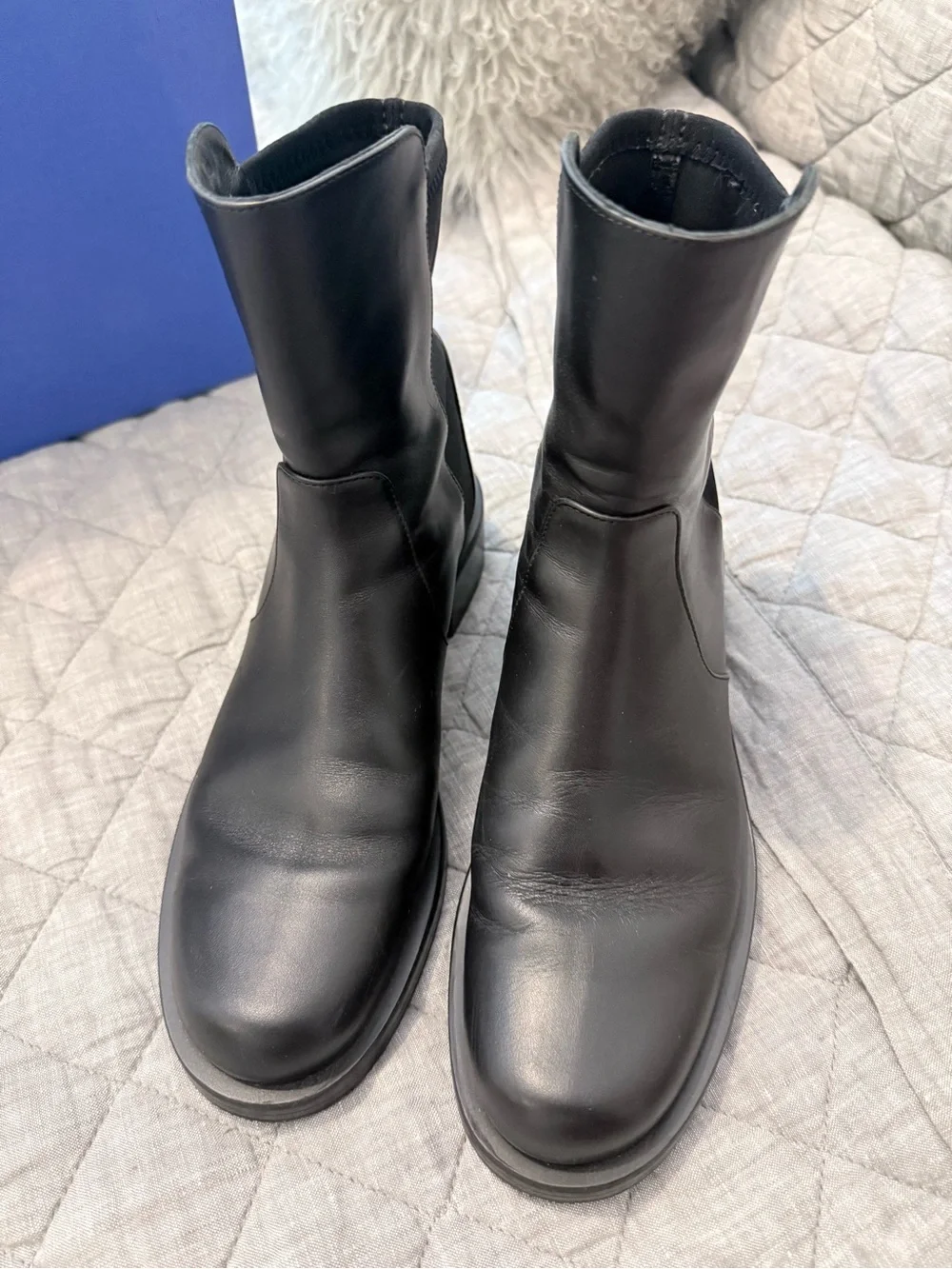 Stuart Weitzman 5050 Bold Booties Size 37/ 6.5